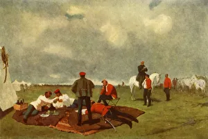 Vereshchagin Prints: A Military Camp, late 19th century?, (1965). Creator: Vasily Vereshchagin