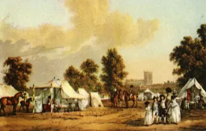 Johnston Prints: A Military Camp in St. James Park During the Gordon Riots, 1780, c1783, (1944)