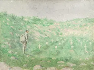 Graves Prints: Military cemetery, 1914-1918. Creator: Dezider Czolder