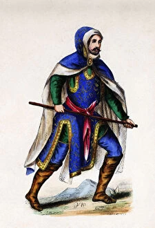 Military Costume of the Lower Rhine, sheet copied from the paintings in the gallery