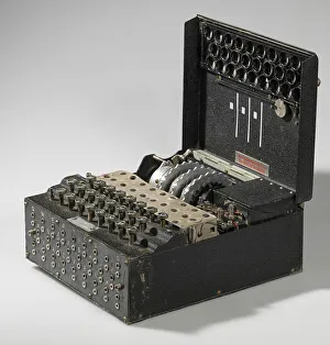 Historic Object Prints: The Military Enigma I Machine, 1941. Creator: Historic Object