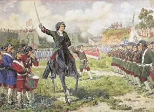 Petrovskiy Polk Prints: Military exercise of the Fun forces of Peter I near Kozukhovo