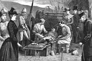 Treating Prints: The Military Exhibition revisited - A Field Hospital - The Army medical Department's Exhibit