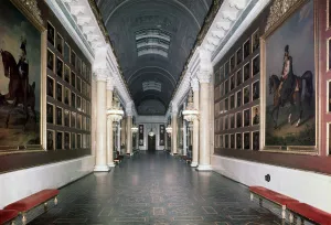 Carlo Rossi Gallery: The Military Gallery of the Winter Palace, 1839. Artist: Karl Rossi