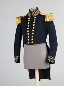 Menswear Gallery: Military jacket, British, ca. 1862. Creator: C. Webb