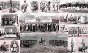 Military Life at Aldershot and Sandhurst, 1891. Creator: Edward Killingworth Johnson