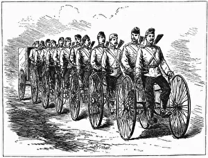 Military Vehicle Gallery: Military multicycle by Singer & Co, 1887