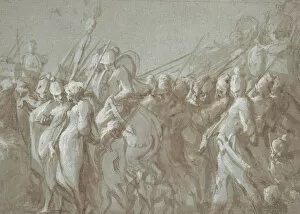 On The Move Collection: Military Procession, 16th century. Creator: Hans Mont