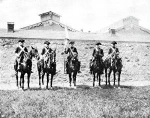 The Military Tournament at the Agricultural Hall: Period 1743, (1895). Creator: Unknown