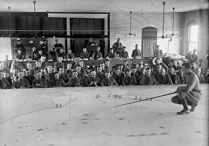 Military Training, 1917 or 1918. Creator: Harris & Ewing. Military Training, 1917 or 1918. Creator: Harris & Ewing
