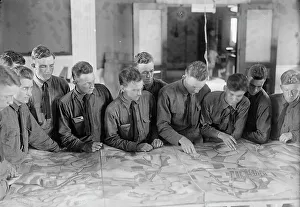 Military Training, 1917 or 1918. Creator: Harris & Ewing. Military Training, 1917 or 1918. Creator: Harris & Ewing