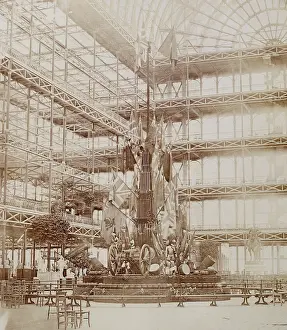 Delamotte Prints: The Military Trophy erected at the visit of 'Les Guides'