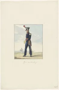 Militiaman Prints: Militia, 1830-1831. Creator: Anon