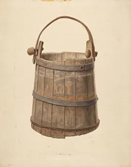 Pail Prints: Milk Bucket, 1939. Creator: Jacob Gielens