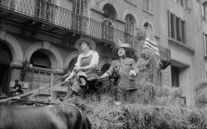 Support Prints: Milk for France, May 1918. Creator: Bain News Service