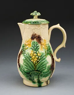 Milk Jug, Staffordshire, 1760/69. Creator: Staffordshire Potteries Milk Jug, Staffordshire, 1760/69. Creator: Staffordshire Potteries