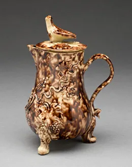 Milk Jug, Staffordshire, 1760/70. Creator: Staffordshire Potteries Milk Jug, Staffordshire, 1760/70. Creator: Staffordshire Potteries