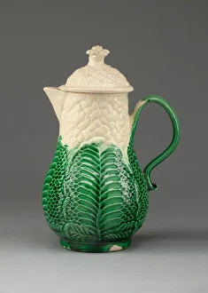 Milk Jug, Staffordshire, 1765/80. Creator: Staffordshire Potteries Milk Jug, Staffordshire, 1765/80. Creator: Staffordshire Potteries