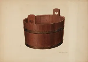Images Dated 22nd October 2021: Milk Tub, c. 1941. Creator: Ralph Russell