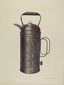 Edward L Loper Prints: Milk Warmer, c. 1939. Creator: Edward L Loper