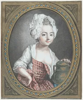 The Milk Woman, 1774. Creator: Louis Marin Bonnet