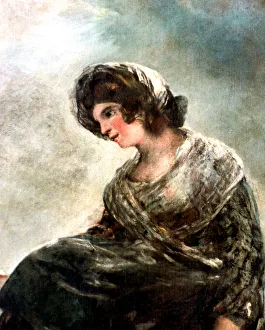 The Milkmaid of Bordeaux, c1824. Artist: Francisco Goya