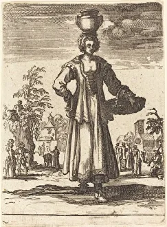 Milkmaid Prints: The Milkmaid. Creator: Unknown