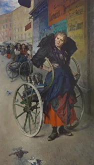 The Milkmaid from Salzburg Green market