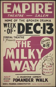 Milk Churn Prints: The Milky Way, Salem, MA, [193-]. Creator: Unknown