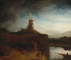 Paul Rembrandt Prints: The Mill, 1645 / 1648. Creator: Rembrandt Harmensz van Rijn