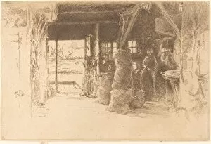 View Through Gallery: The Mill, 1889. Creator: James Abbott McNeill Whistler