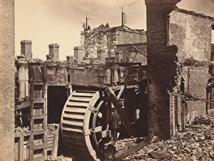 Mill, Richmond, Virginia, ca. 1865. Creator: Alexander Gardner Mill, Richmond, Virginia, ca. 1865. Creator: Alexander Gardner