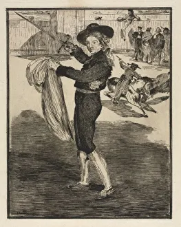 Edouard Manet French Prints: Mille, Victorine in the costume of an Espada. Creator: Edouard Manet (French, 1832-1883)