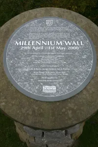 Dry Stone Wall Prints: Millennium Wall, the National Stone Centre, Derbyshire