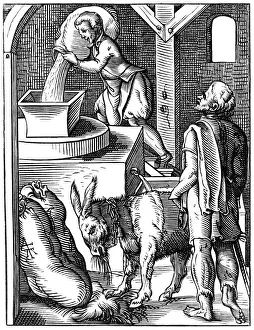 Miller, 16th century (1849). Artist: Jost Amman