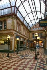 Shopping Arcade Prints: Miller Arcade, Preston, Lancashire
