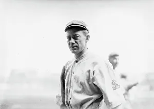 Baseball Cap Prints: Miller Huggins, St. Louis NL (baseball), 1914. Creator: Bain News Service