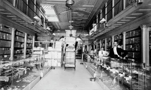 Shop Owner Prints: Miller Walker store, Augusta, Ga. between 1895 and 1910. Creator: Unknown
