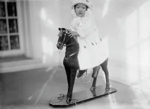 Toy Horse Prints: Millicent Tongo Chang, 1912. Creator: Harris & Ewing