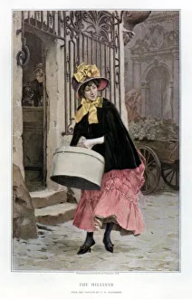 Hatbox Prints: The Milliner, 1890
