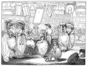 Symonds Collection: A Milliners Shop, 1787