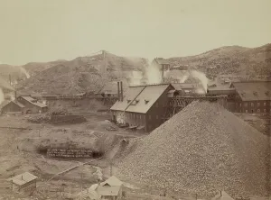 Gold Rush Prints: Mills and mines Part of the great Homestake works