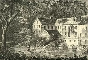 Brandywine Creek Gallery: Mills at Rockland, 1872. Creator: John Filmer