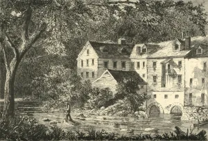 Paper Mill Prints: Mills at Rockland, 1872. Creator: John Filmer