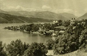 Karnten Prints: Millstatt am See, Carinthia, Austria, c1935. Creator: Unknown