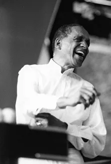 Brecon Prints: Milt Jackson, Brecon Jazz Festival, c1979. Creator: Brian Foskett