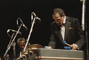 Mallet Prints: Milt Jackson and Connie Kay, Royal Festival Hall, London, 1989. Creator: Brian Foskett