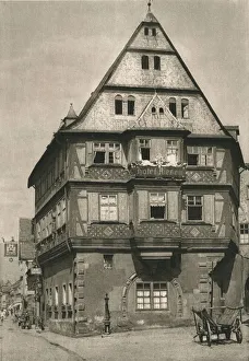 Guesthouse Prints: Miltenberg a. Main - Gasthaus zum Riesen, 1931. Artist: Kurt Hielscher