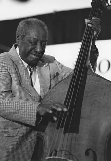 Plucking Prints: Milton Hinton, The March of Jazz, Clearwater Beach, Florida, 1997. Creator: Brian Foskett
