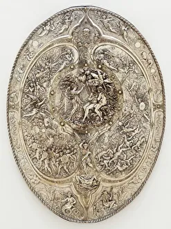 Milton Shield, 1866. Creators: Léonard Morel-Ladeuil, Elkington & Company. Milton Shield, 1866. Creators: Léonard Morel-Ladeuil, Elkington & Company